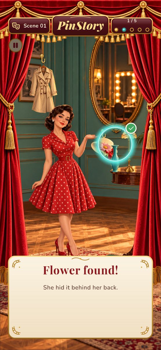 Vera reveals the flower she found