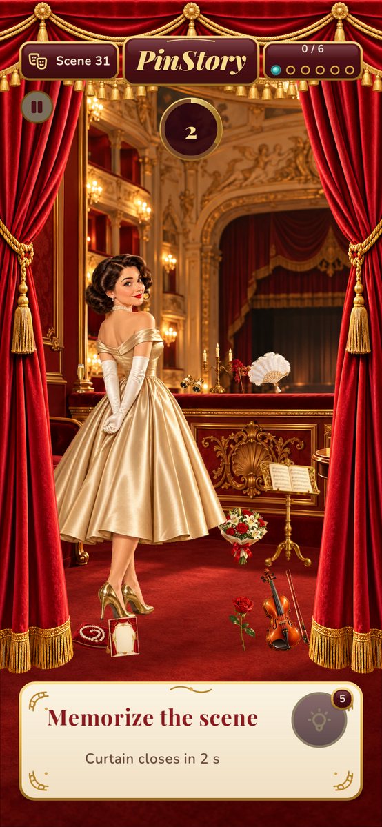 Odette in the Grand Opera Hall